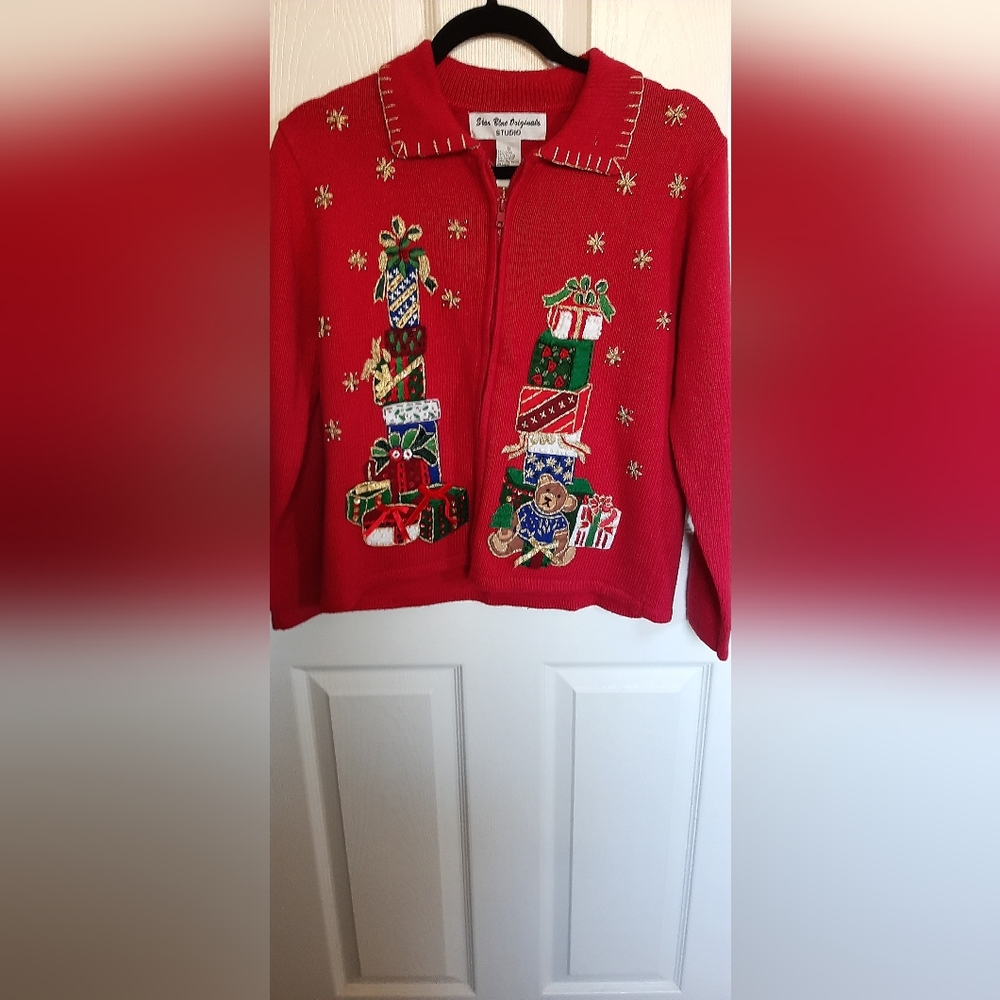 Star Blue Originals Studio Christmas Sweater
